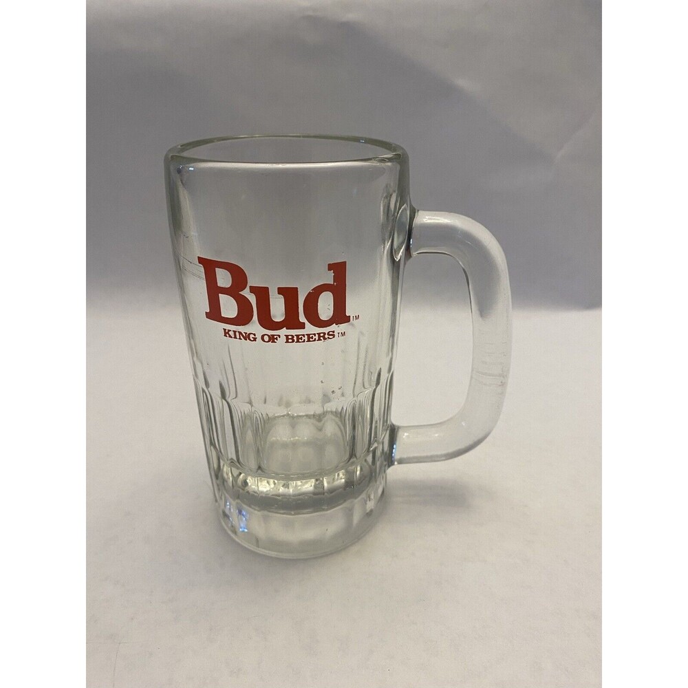 Budweiser king of beers glass Vintage